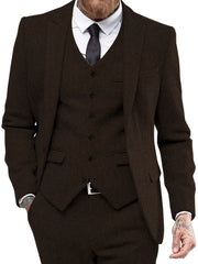 Herringbone Trio Suit