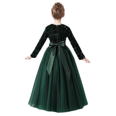 Classic Girls Chiffon Ball Gown