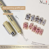 Waterproof Graffiti Nail Line Pen
