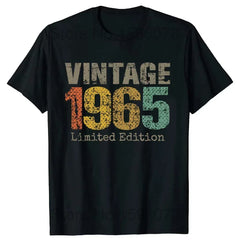 Vintage 1965 Birthday Graphic Tee
