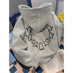 Surf Graphic Hooded Pullover Sweatshirt