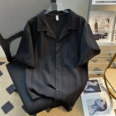 Minimal Casual White Shirt Men