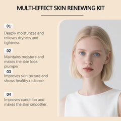Skincare Set Face Day Night Cream Moisturizing Firming Eye Cream Facial Scrub Exfoliating Nourishing Hydrating Beauty Gift Kit
