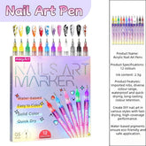 Twelve Color Nail Marker Set