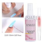 100ml Solid Nail Tips Gel Remover Liquid Quick Softening Removal Press On Nails With Nutritional Oil Care Tools Manicure No Harm