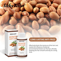 Hair Straightening Lotion Professional Keratin Treatment Cream Smoothing Soft Repair Perms Damaged Frizz Hair Care Products