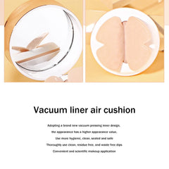 Air Cushion BB Cream Moisturizing Foundation Concealer Whitening Oil-control Waterproof Butterfly Powder Puff Makeup Cosmetics