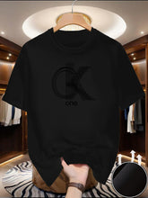 Essential Crew Neck Graphic Basic Tee