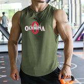 2026 Bodybuilding Sports Tank Tops Men Gyms Fitness Workout Sleeveless Shirt Male Summer Loose Undershirt Running men Vest