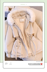 Fleece Lined Hooded Winter Puffer