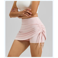 High Elastic Sports Skirt Shorts