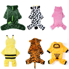 Soft Warm Fleece Dog Jumpsuit