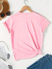 Women'S T-Shirts Vintage Funny Print Summer Fit Casual Crew Neck Tops Retro Style Novelty Humor Humorous Sarcastic Meme