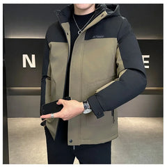 Windproof Winter Down Men Jacket