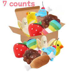 7-Piece Fruit Vegetable Sound Toys