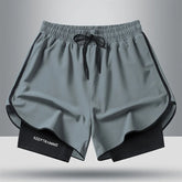 Zip Pocket Athletic Running Shorts