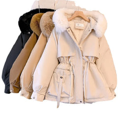 Fleece Lined Hooded Winter Puffer
