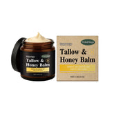 Beef Tallow Honey Balm for Men Lasting Moisturizing Dryness Soothing Skin Firming Smoothing Roughness Anti Aging Face Cream
