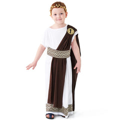 Roman Toga Kids Costume Set
