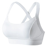 Women High Impact Sports Bra Criss Cross Back Padded Bra Workout Fitness Sports Yoga Bras Shockproof Sport Crop Top Vest