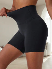 Women'S High-Waisted Stretchy Shorts - Slimming Summer Workout Shorts, Sexy Butt-Lifting Design, Casual and Versatile Styl