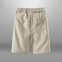 Cotton Linen Casual Beach Shorts