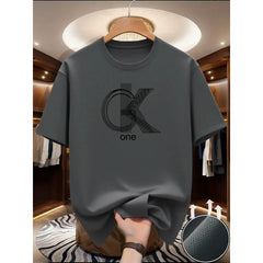 2026 Men's Graphic T Shirts Casual Crew Neck Short Sleeves Summer Essential Fashionable Prints Comfortable Basic Tees for Daily