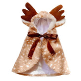 Elk Cape Pet Christmas Costume