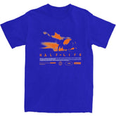 Pixel Print Cotton Men Tee