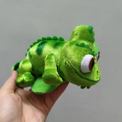 Cute Chameleon 15cm plush Sit on Shoulders Plush Toys Stuffed Creative Lizard Doll Clothing Accessories for Kid Birthday Gift