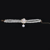 Double Layer Pearl Pet Necklace