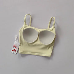 Sling Vest Gathering Training Bra