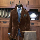 Corduroy Casual Suit Jacket