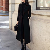Korean Long Wool Winter Coat