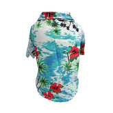 Hawaiian Print Breathable Dog Shirt