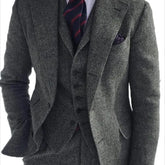 Green Tweed Three Piece Suit