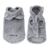 Cozy Fleece Pet Hoodie Coat