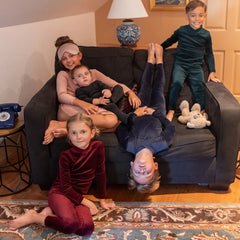 Velour Family Lounge Wear Set