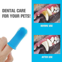 Silicone Finger Pet Toothbrush