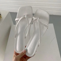 Sexy High Heels Slippers Women's Elegant Shoes Fashion Heeled Sandals for Woman Clip Toe Luxury Slippers Party Female Slides