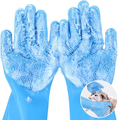 Silicone Shampoo Massaging Glove