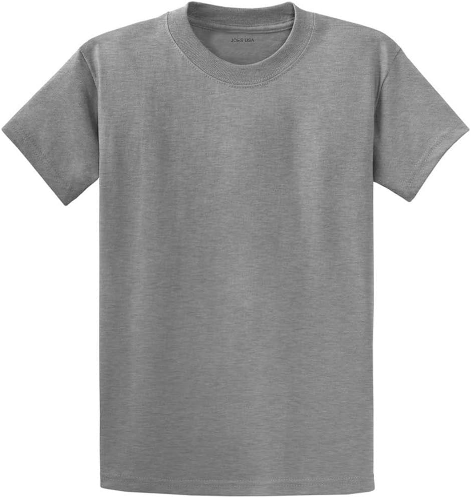 - Youth Heavyweight Cotton Short Sleeve T-Shirt