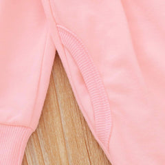 Toddler Girls Clothes Winter Warm Long Sleeve Tops+Long Pants Set