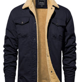 Men’s Cotton Cargo Winter Jacket