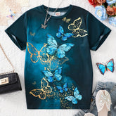 Butterfly Graphic Knit Tee