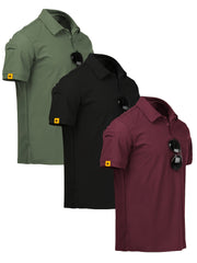 Triple Pack Sport Lapel Shirts