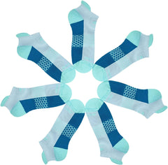 Women Socks 7 Pairs Men'S Athletic Running Socks with Tab 6 Pairs Thick Cushion Ankle Socks for Sport Low Cut Running Socks