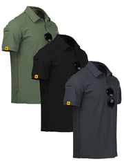 Triple Pack Sport Lapel Shirts