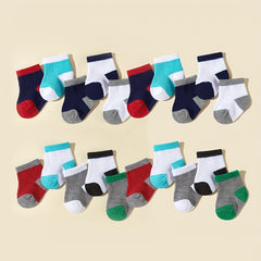 Unisex Baby Crew Sock Set