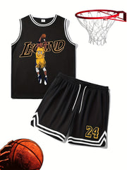 Men’s Legend 24 Basketball Jersey & Shorts Set